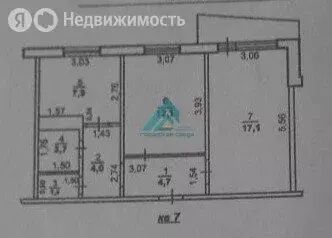 1к в 2-комнатной квартире ( м) - Фото 1