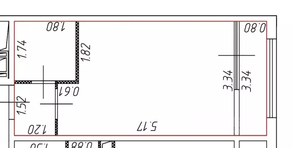 Студия Московская область, Ленинский городской округ, Лопатино пгт ул. ... - Фото 1