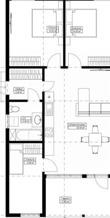 Дом в Московская область, Дмитровский муниципальный округ, Новинки кп ... - Фото 2