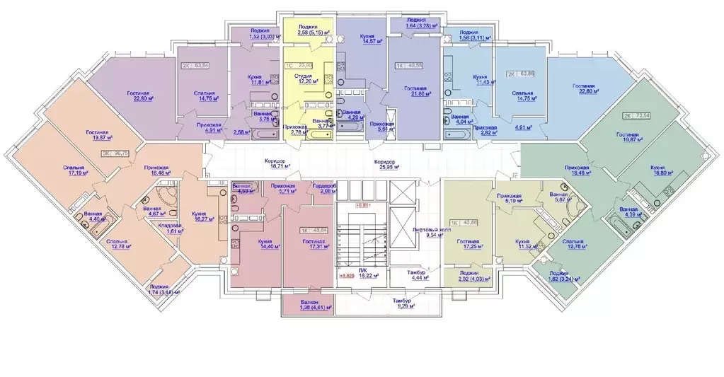 1-к кв. Дагестан, Каспийск просп. Акулиничева (43.86 м) - Фото 2