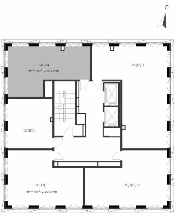 3-комнатная квартира: Казань, ЖК Яналиф (121.82 м) - Фото 1