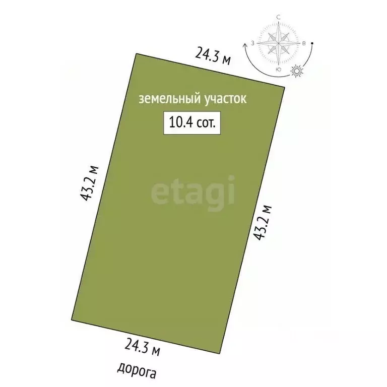 Участок в Свердловская область, Екатеринбург муниципальное ... - Фото 1