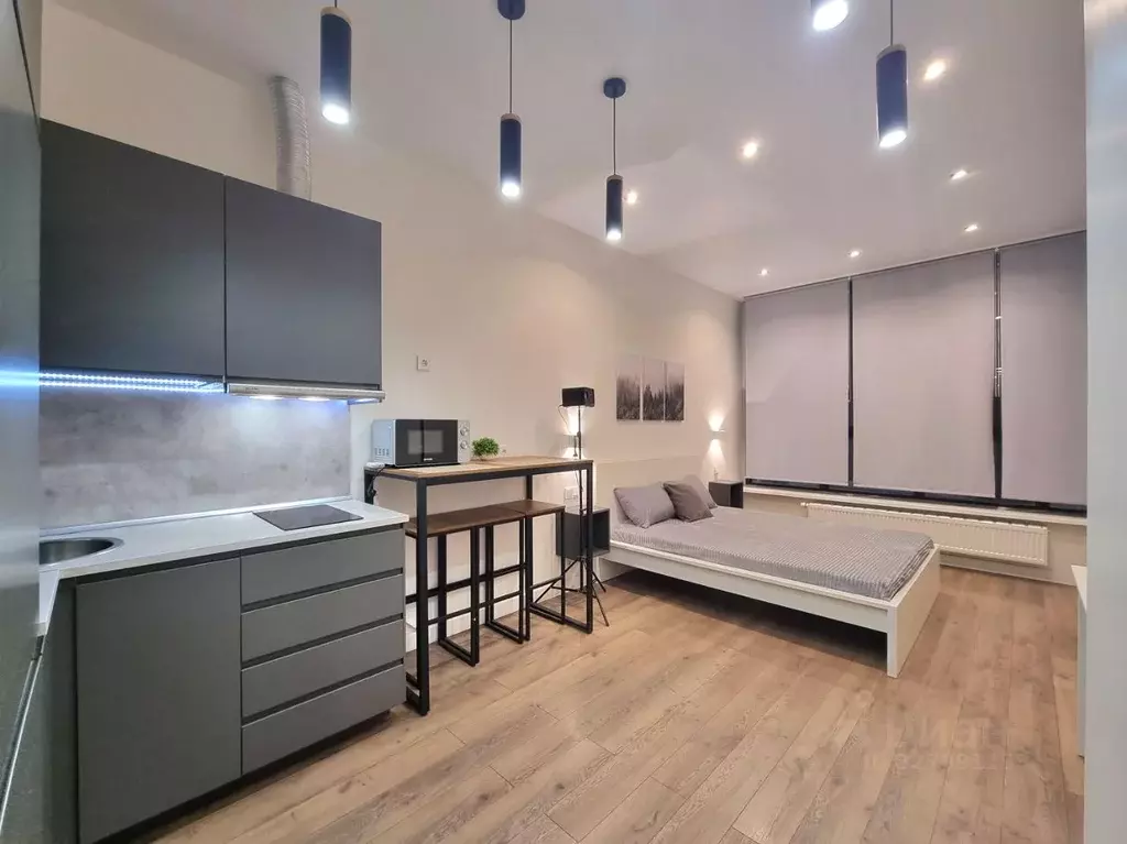 Студия Москва Новодмитровская ул., 2к4 (31.0 м) - Фото 1