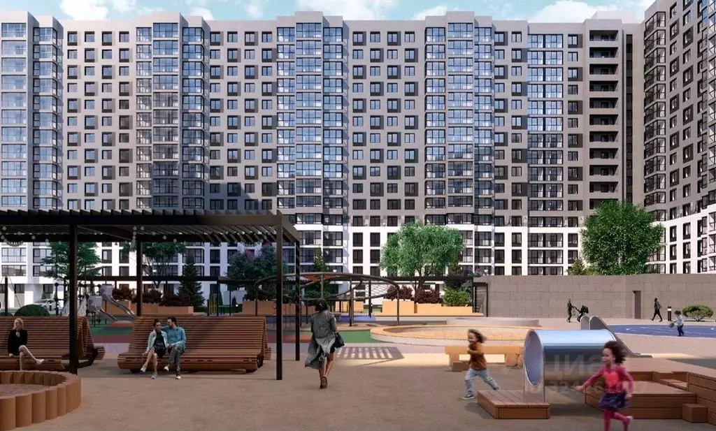 2-к кв. Ленинградская область, Мурино Всеволожский район, просп. ... - Фото 1