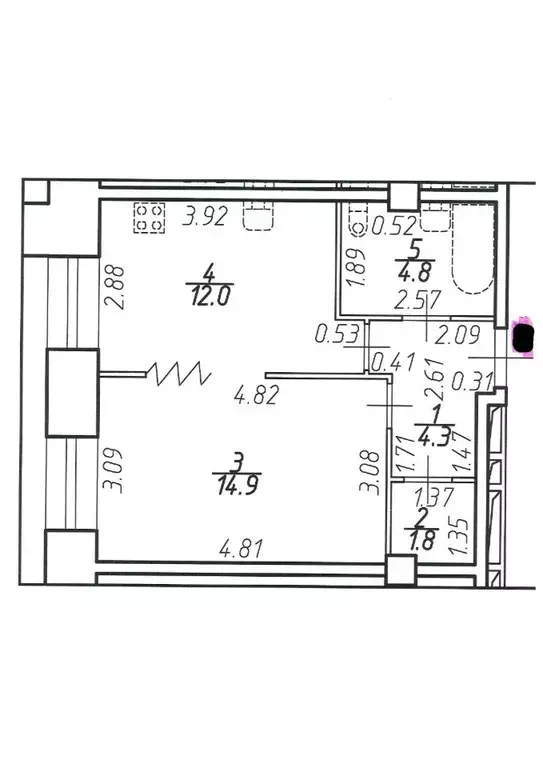 1-к кв. Ленинградская область, Кудрово г. Всеволожский район, ... - Фото 2