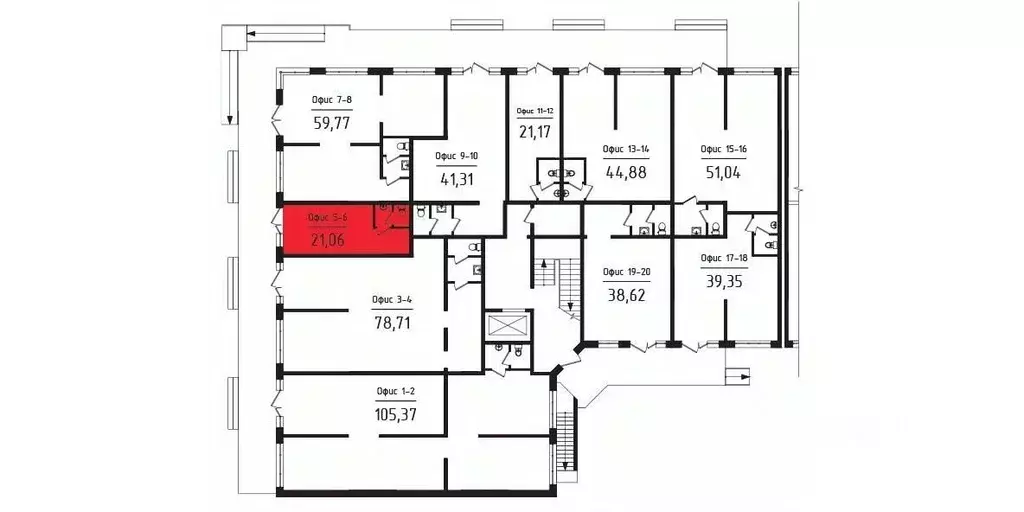 Офис в Адыгея, Майкоп Степная ул. (21 м) - Фото 2