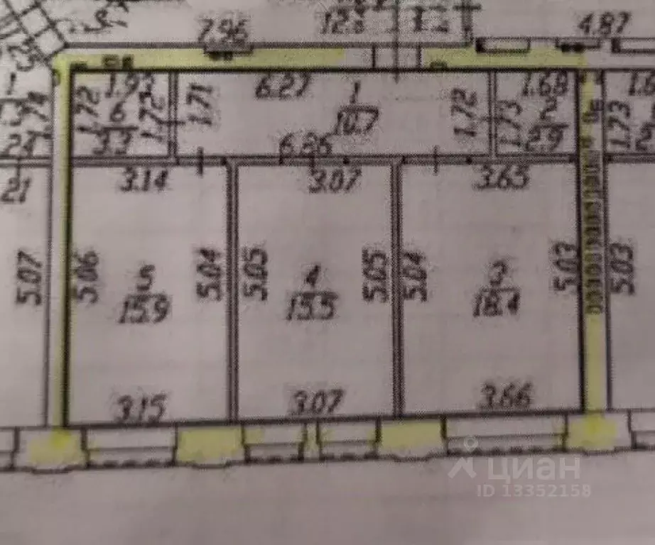 2-к кв. Чувашия, Чебоксары ул. И.П. Прокопьева, 5 (66.7 м) - Фото 2