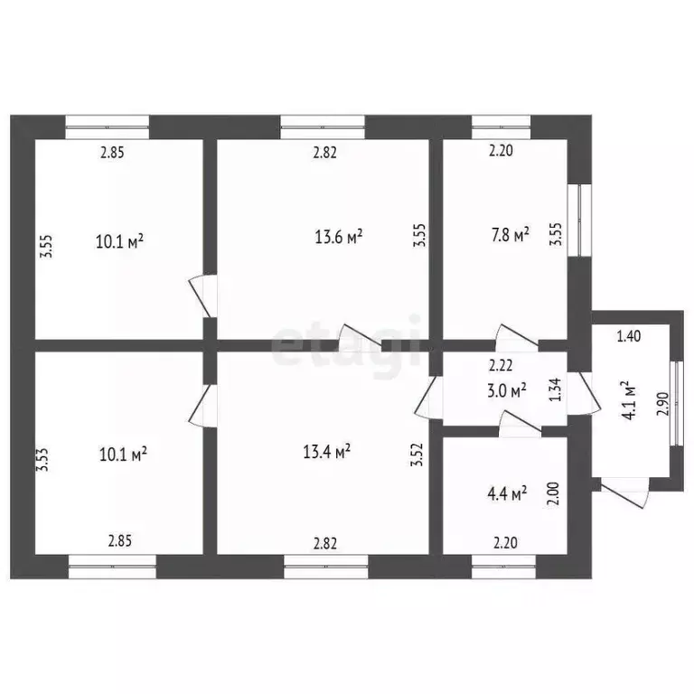 Дом в Крым, Кировский район, Первомайское с/пос, с. Первомайское ул. ... - Фото 2