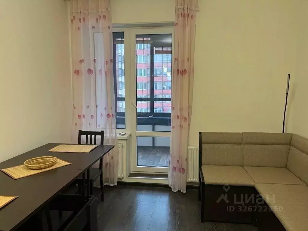 1-к кв. Санкт-Петербург ул. Генерала Кравченко, 3к1 (32.6 м) - Фото 1