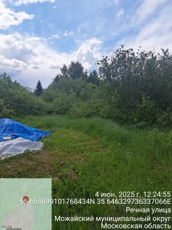 Участок в Московская область, Можайский муниципальный округ, д. ... - Фото 1