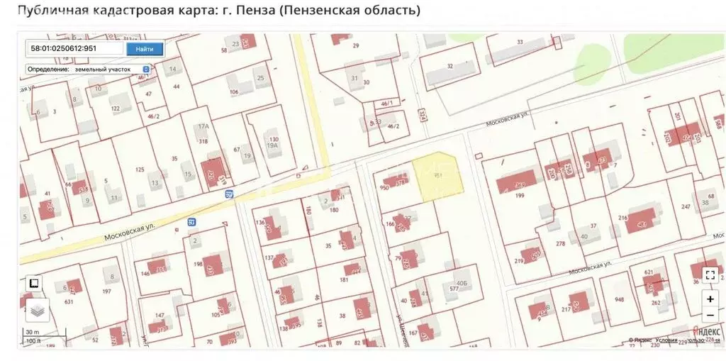 Участок в Пензенская область, рабочий посёлок Башмаково, улица ... - Фото 1