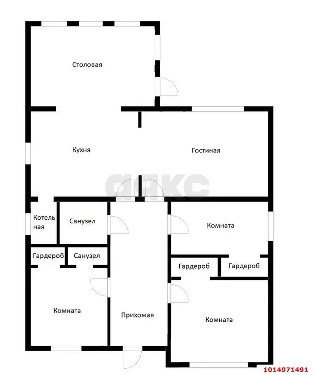 Дом в Яблоновский, улица Хуаде, 25 (160 м) - Фото 1
