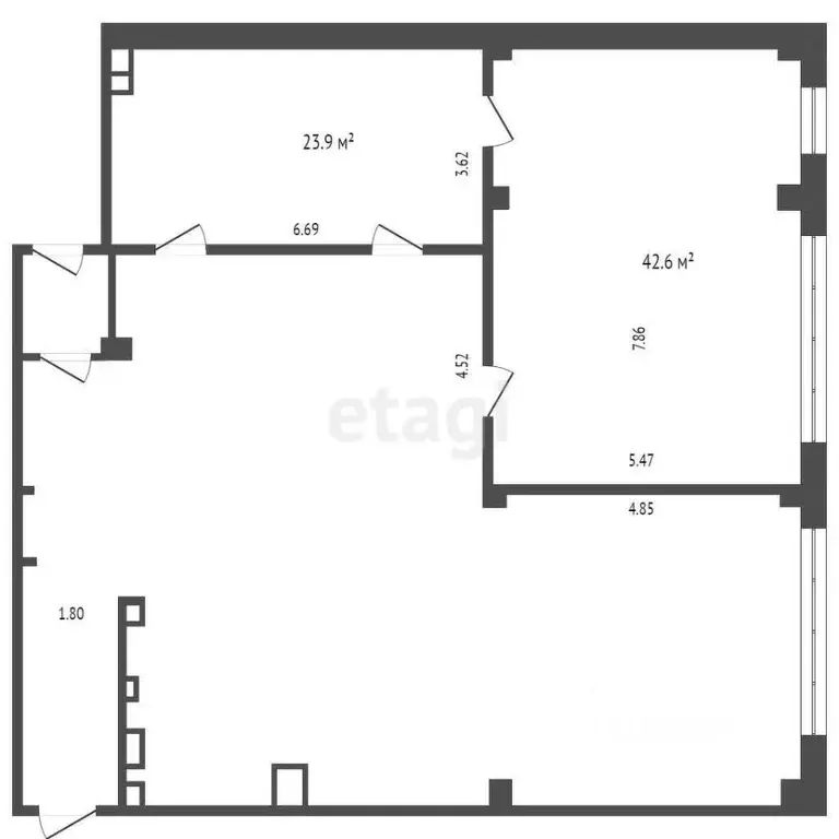 Помещение свободного назначения в Ростовская область, Ростов-на-Дону, ... - Фото 2