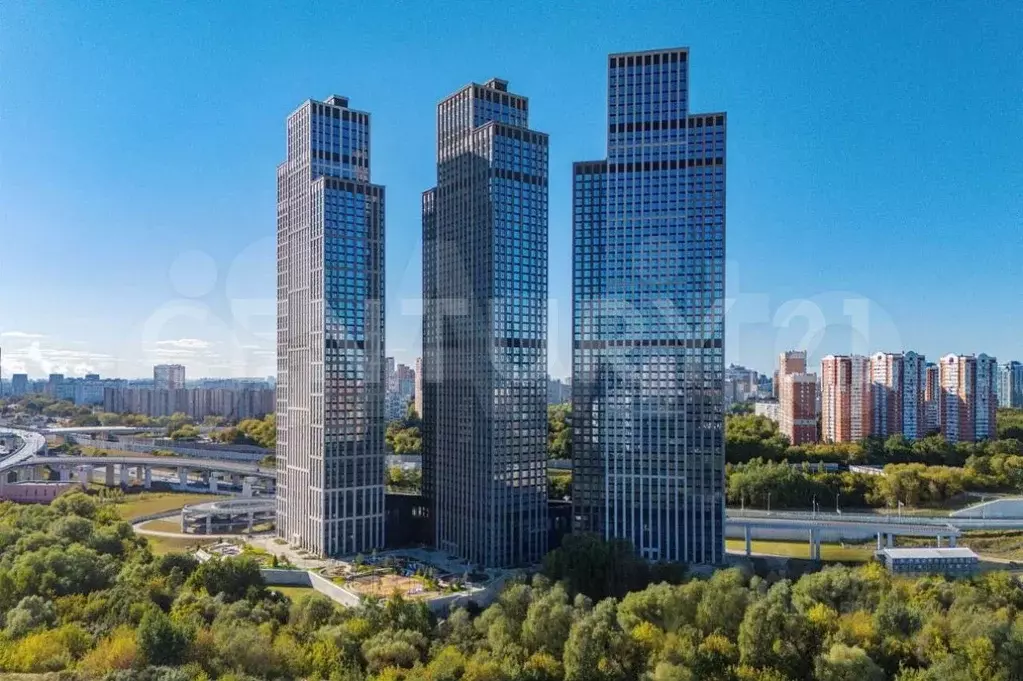 Квартира-студия, 26 м, 37/54 эт. - Фото 1