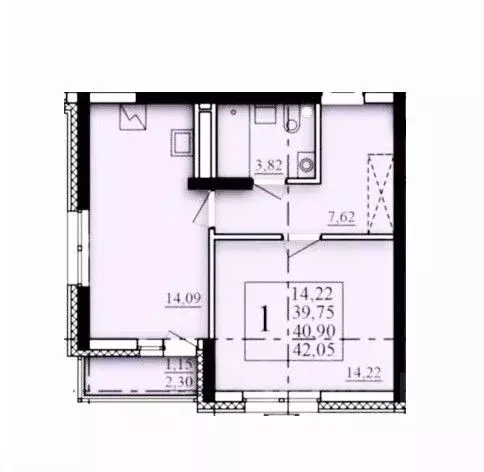 1-к кв. Башкортостан, Уфа Затон-Восточный жилрайон, Паруса жилой ... - Фото 1