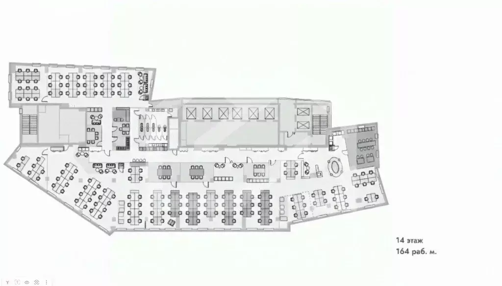 Помещение свободного назначения в Москва ул. Сущевский Вал, 18 (3924 ... - Фото 2