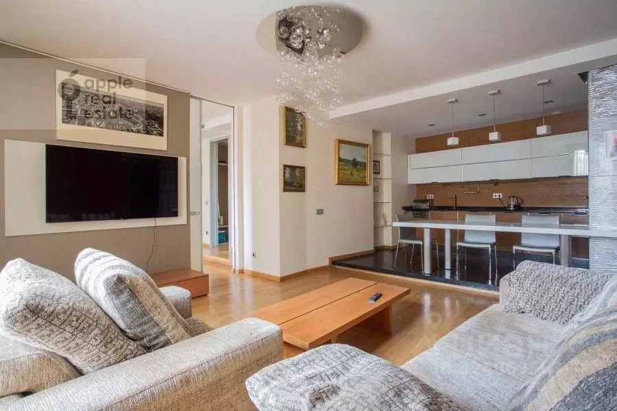 3-к кв. Москва 1-й Зачатьевский пер., 5 (110.0 м) - Фото 1