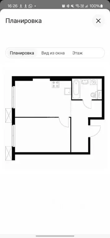 2-к кв. Москва Алтуфьевское ш., 55к5 (39.3 м) - Фото 1