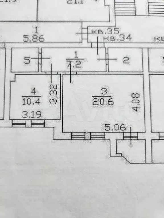 1-к. квартира, 47 м, 5/5 эт. - Фото 0