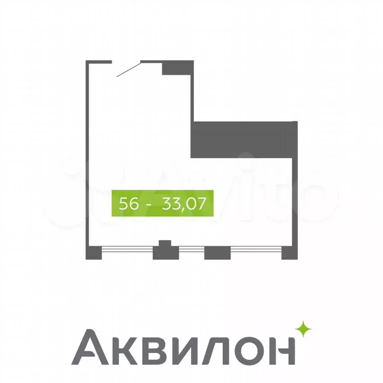 Продам помещение свободного назначения, 33.07 м - Фото 0