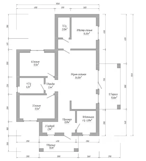 Дом в Крым, Симферопольский район, Мирновское с/пос, с. Белоглинка ул. ... - Фото 1