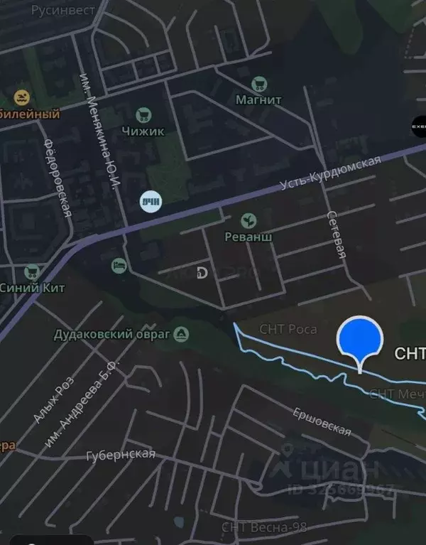 Участок в Саратовская область, Саратов ул. Большая Рассветная (11.0 ... - Фото 2