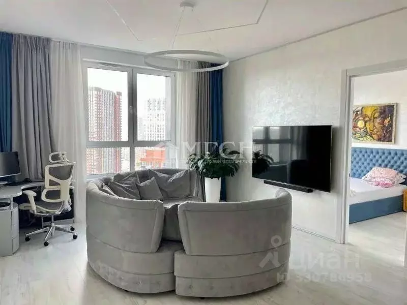 3-к кв. Москва Шелепихинская наб., 34к3зд7 (70.6 м) - Фото 1