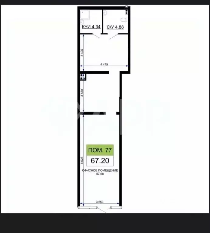 Помещение свободного назначения в Краснодарский край, Краснодар ... - Фото 2