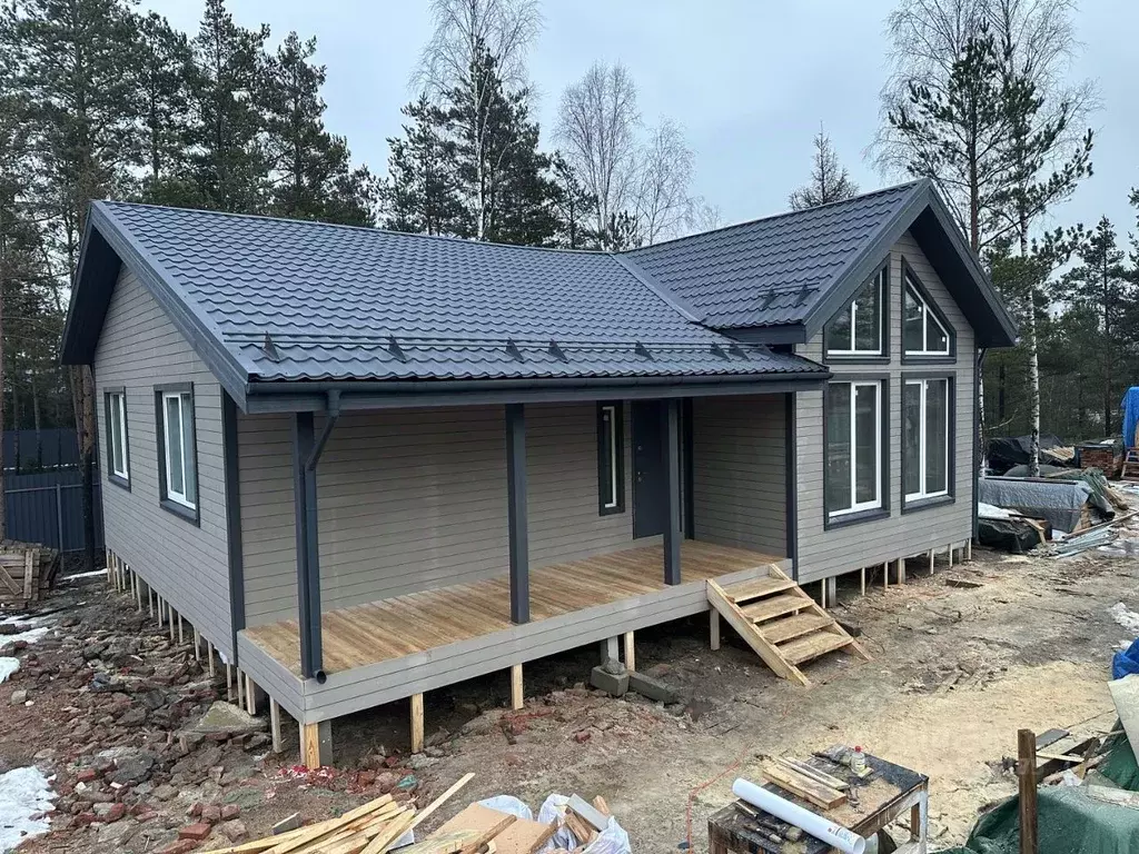 Коттедж в Ленинградская область, Всеволожское городское поселение, ... - Фото 2