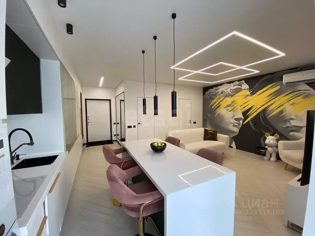 2-к кв. Тюменская область, Тюмень ул. Фармана Салманова, 16 (55.8 м) - Фото 1