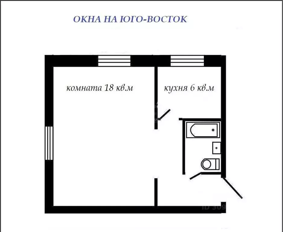 1-к кв. Красноярский край, Кедровый городской округ, Кедровый пгт ул. ... - Фото 0