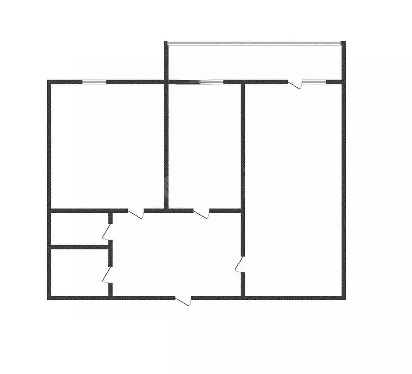 2-к кв. Курская область, Курск просп. Кулакова, 43 (48.0 м) - Фото 2