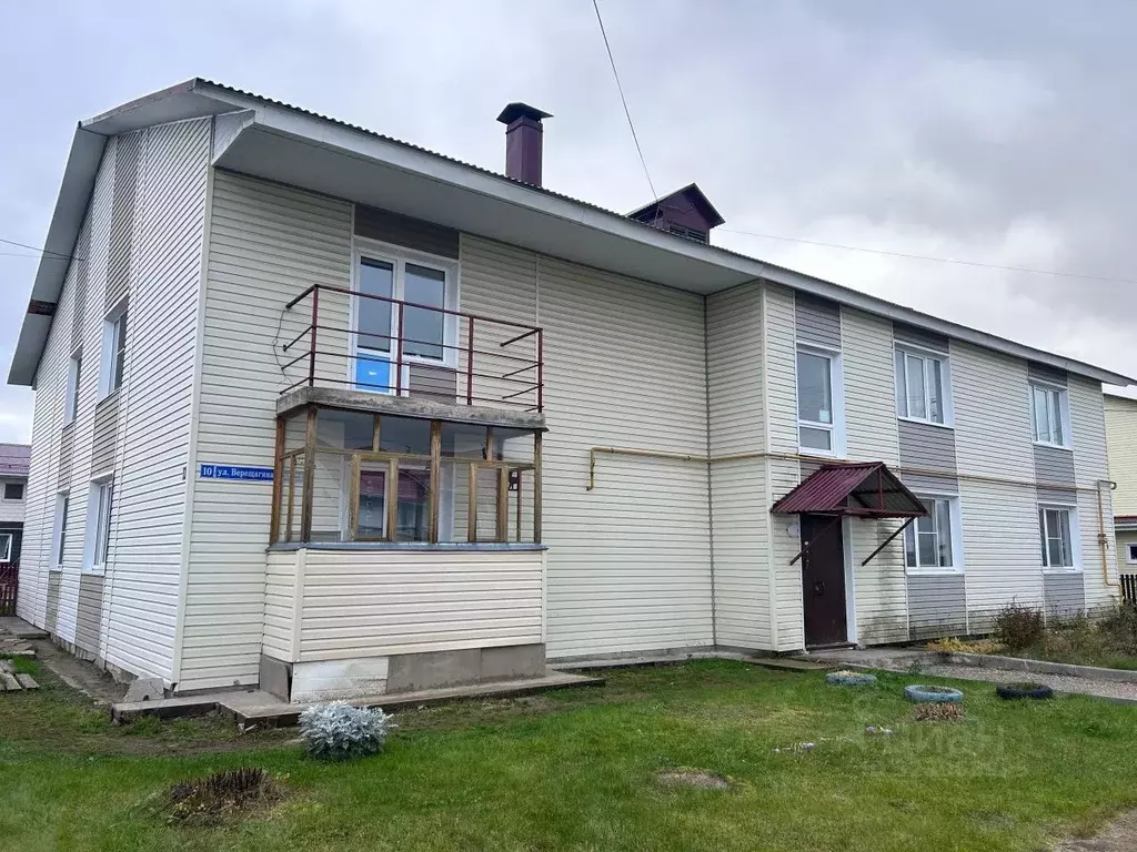 1-к кв. Вологодская область, Кадуй рп ул. Кооперативная, 10 (55.6 м) - Фото 1