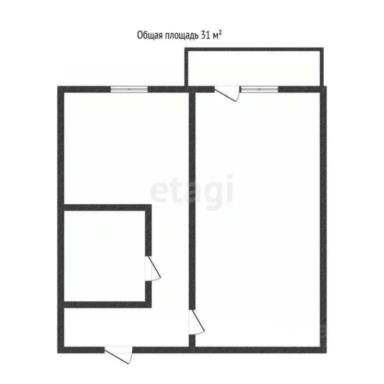 1-к кв. Иркутская область, Иркутск Байкальская ул., 184 (30.4 м) - Фото 1