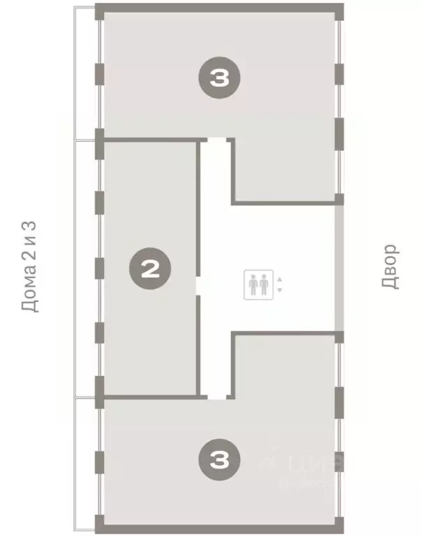 3-к кв. Омская область, Омск  (103.26 м) - Фото 1