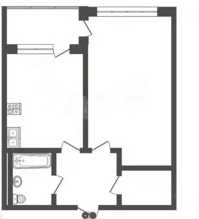 1-к кв. Краснодарский край, Анапа проезд Золотой Берег, 2Е (56.0 м) - Фото 1