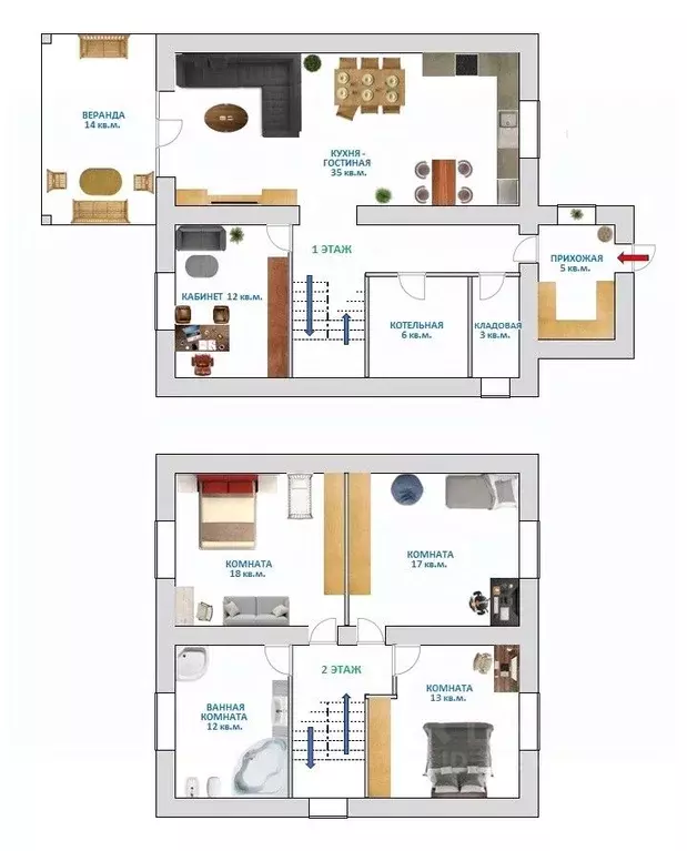 Коттедж в Свердловская область, Белоярский муниципальный округ, с. ... - Фото 1