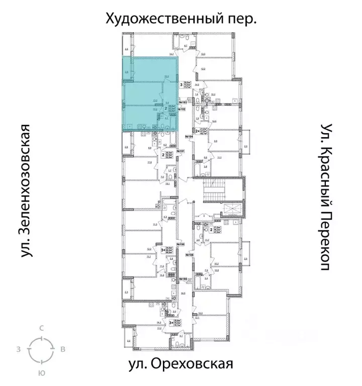 2-к кв. Нижегородская область, Нижний Новгород Смородина жилой ... - Фото 2