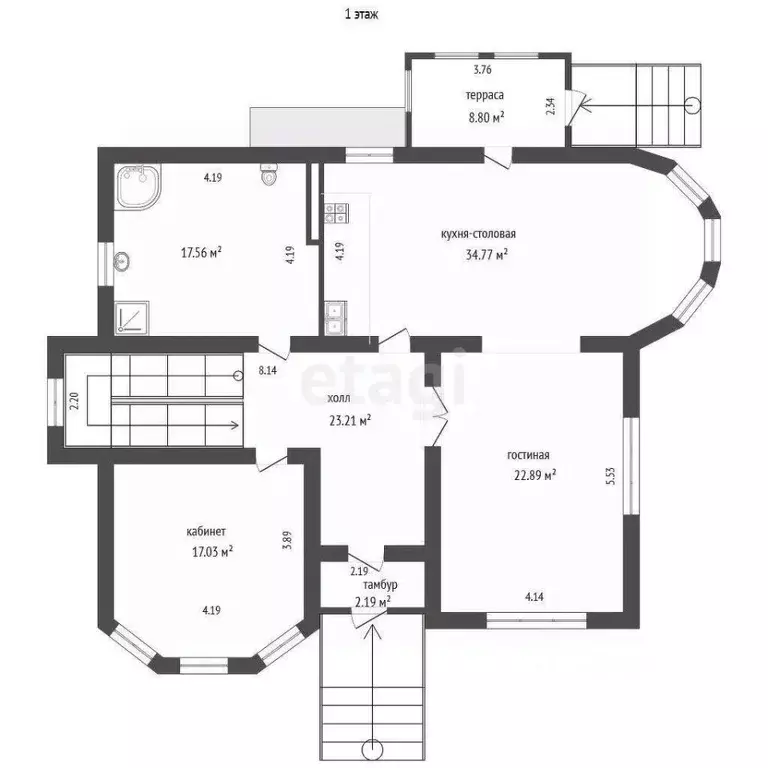 Дом в Московская область, Луховицы Молодежный мкр, ул. Изумрудная, 5 ... - Фото 1