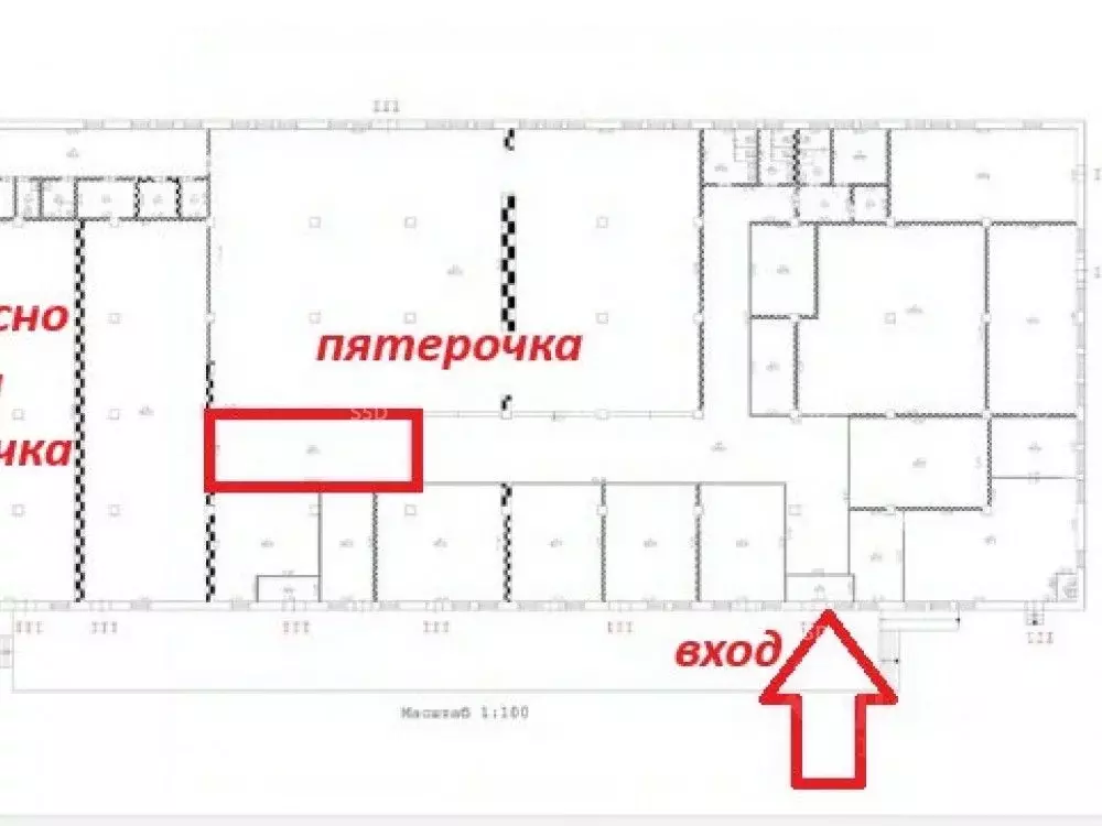 Торговая площадь в Москва Веселая ул., 2 (50 м) - Фото 1