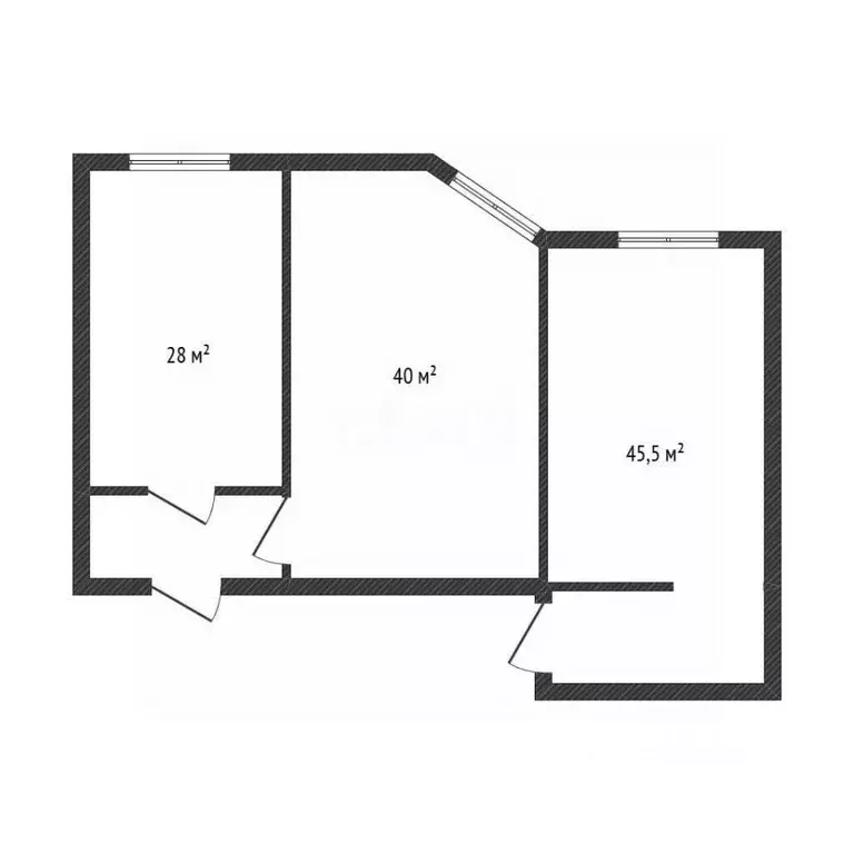 Офис в Новосибирская область, Новосибирск ул. Кошурникова, 29/3 (114 ... - Фото 2