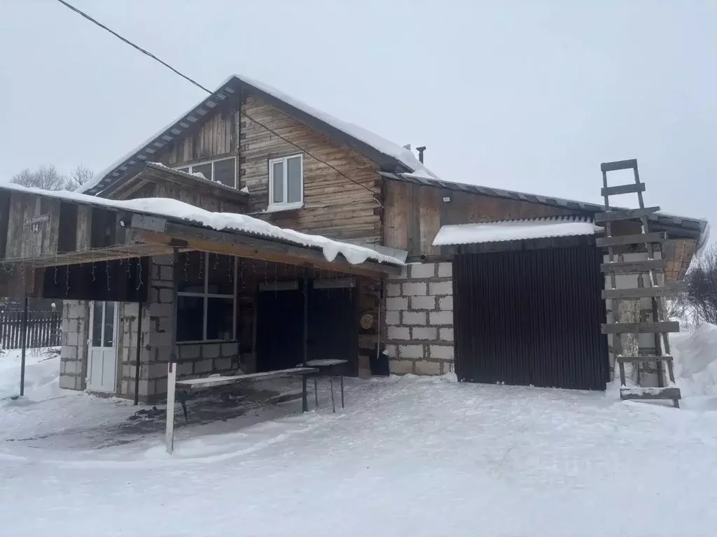 Дом в Пермский край, Частинский муниципальный округ, д. Владимирово 14 ... - Фото 1