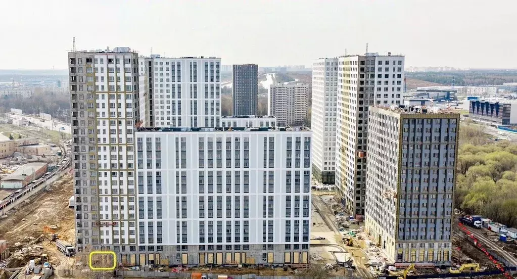Помещение свободного назначения в Москва 2-й этап тер., Лучи жилой ... - Фото 1