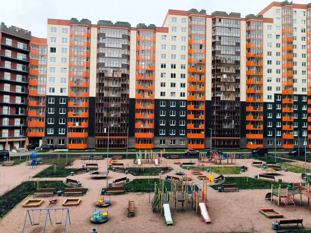 1-к кв. Ленинградская область, Мурино Всеволожский район, ул. Шоссе в ... - Фото 0