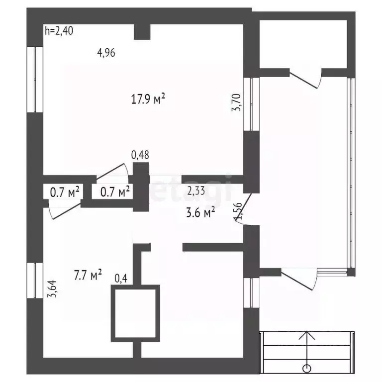 Дом в Кемеровская область, Новокузнецк Земная ул., 2А (36 м) - Фото 1
