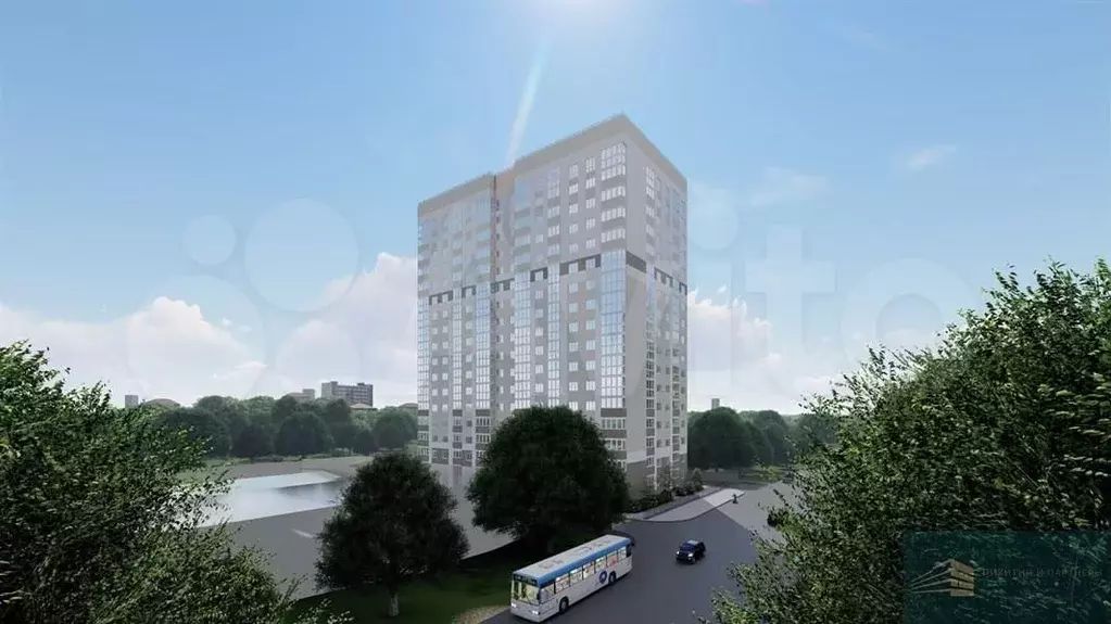 1-к. квартира, 38,6 м, 14/17 эт. - Фото 1