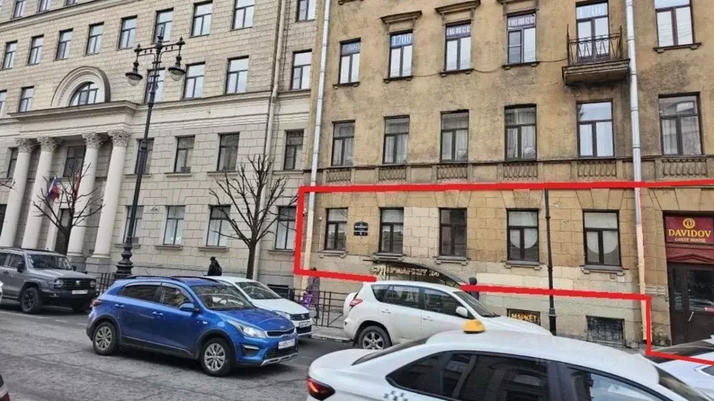 Помещение свободного назначения в Санкт-Петербург ул. Маяковского, 10 ... - Фото 0