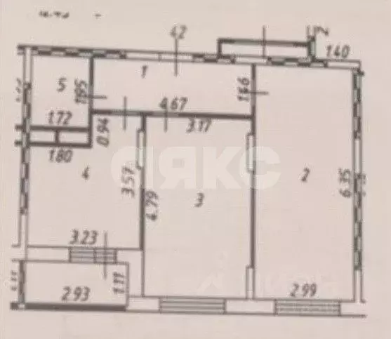 2-к кв. Московская область, Раменское Северное ш., 36 (55.0 м) - Фото 2
