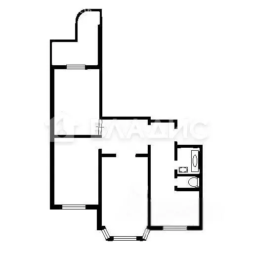 3-комнатная квартира: Москва, Поречная улица, 13к1 (76.5 м) - Фото 2
