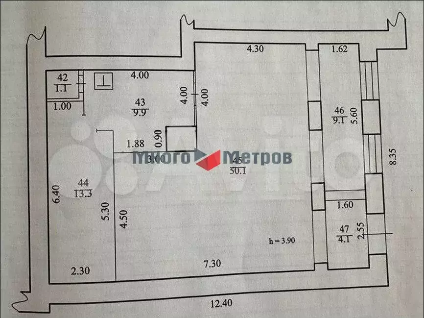 Сдам помещение свободного назначения, 90 м - 300 тр - Фото 0